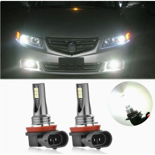 Phares antibrouillard LED H11 H8 12SMD 110W, phares de voiture H7 H4 3030 9005