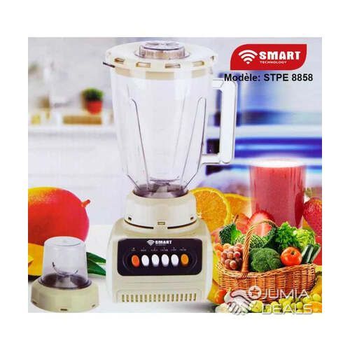 TECHNOLOGY Blender - STPE-8858 - 1.5 L - 300 W - Blanc Garantie 2 Mois