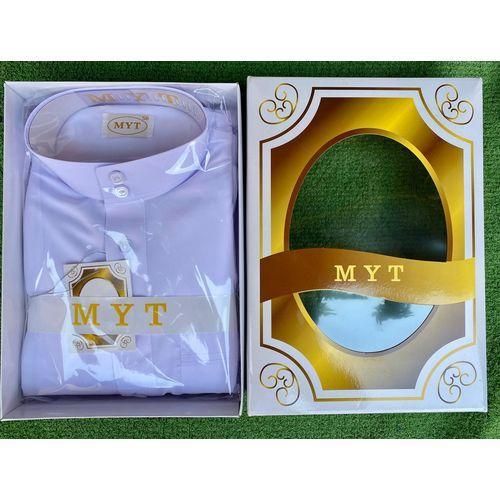 Boubou manaches longues et pantalon blanc avec coffret