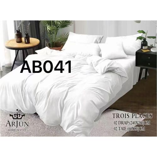 Draps De Lit 3 Places 2 Draps + 2 Taies