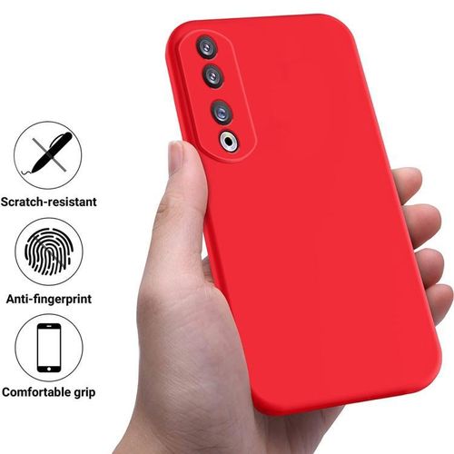 Coque en silicone compatible Huawei Honor 90 pro - Rouge