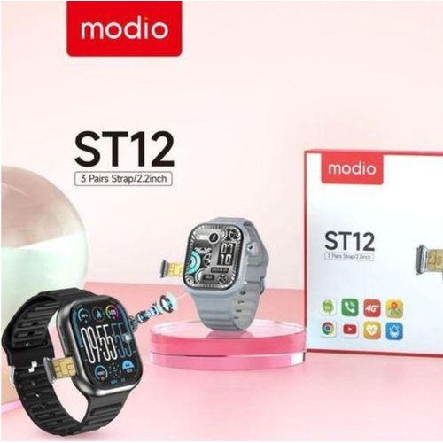 Montre Connectée ST12 Android Carte Sim Intégré 4G