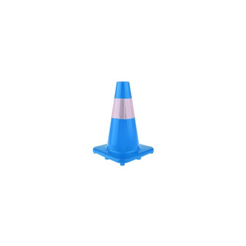 Cône de signalisation bleu-29cm