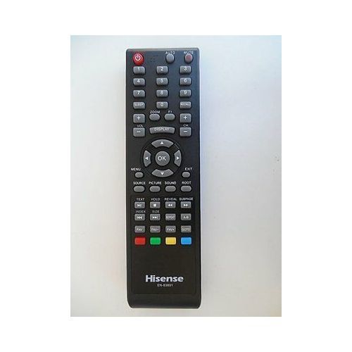 Télécommande Tv Hisance Noir