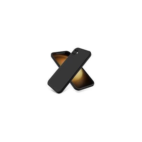 Coque Silicone Compatible Pour Samsung Galaxy A06 + 2Antichoc- Noir