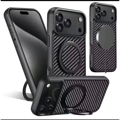 Coque iphone 17 Pro Max noir suteni bague