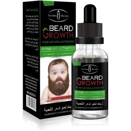 Huile Pousse Barbe + Dermaroller