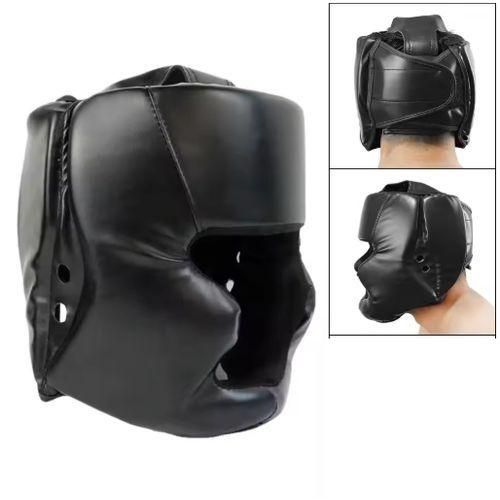 Protection De Tête Pour Boxe Et Sparring 58 à 66 Cm Noir