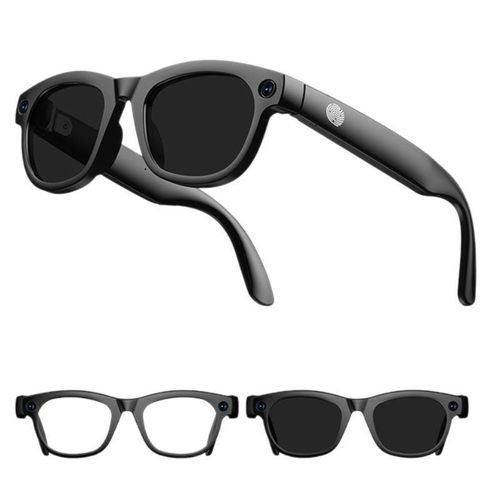Lunettes Connectées Intelligente avec Caméra HD, Traduction & Bluetooth - AI Smart Glasses