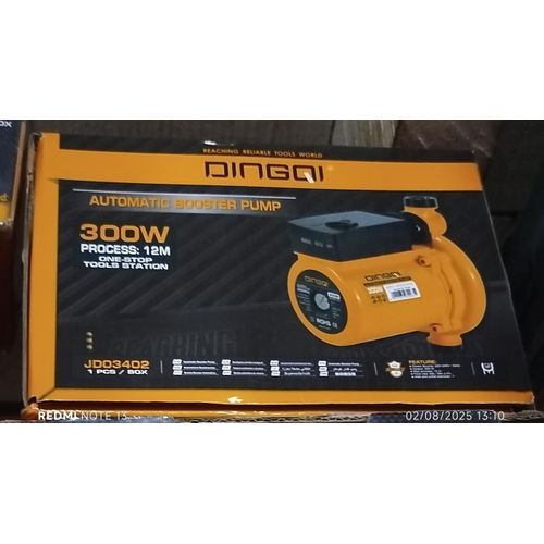 Pompe de surpseur Contrôle automatique Puissance : 300W