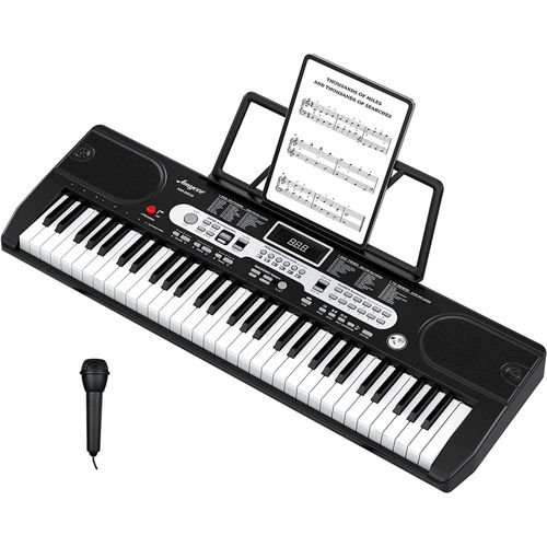 Piano Électronique Portable 61 Touches Noman BX-1613 – Noir