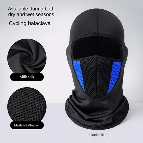 Masque facial Motorbycycle - coupe-vent moto/vélo Balaclava avec bouche et nez respirant net, Fit pour moto
