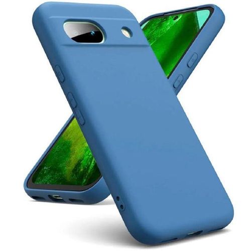 Google Pixel Coque en Silicone Pixel 8a - bleu