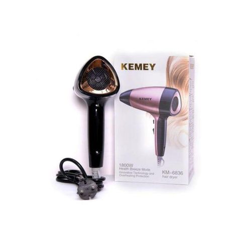 Sèche-cheveux KEMEY KM-6836 Réglage à Deux Vitesses 1800W