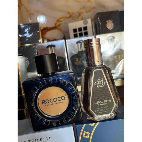 Élégance et prestige duo intense noire et roccoco