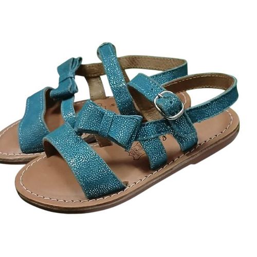 Chaussures Sandales Fille CREEKS Dessus Doublure et semelle intérieure cuir Importé De France