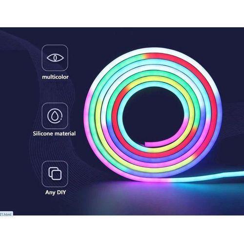 Chic Bande néon LED de 10 mètres, a plusieurs couleurs BVN