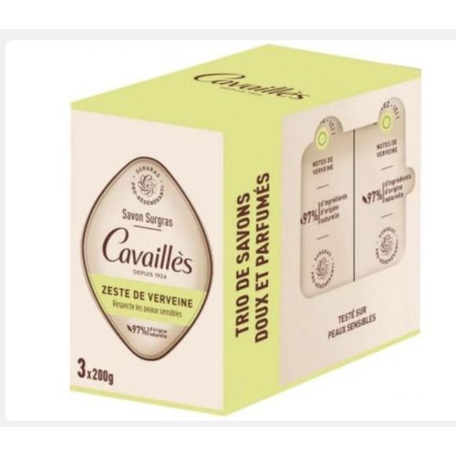 ZESTE DE VERVEINE 03 Savons Surgras hydrattant 200G
