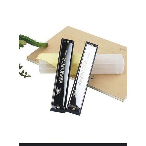 Chic Mini Harmonicas Titane Pour Enfant (2 Pièces)