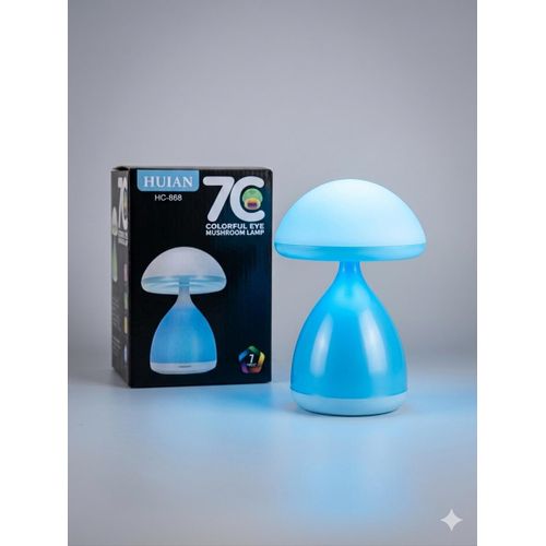 Lampe de Chevet LED Design Champignon – 7 Couleurs Changeantes – Tactile & Rechargeable