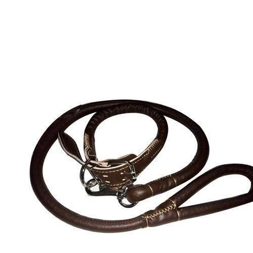Chaine en cuir pour chien