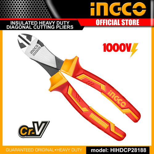 PINCE COUPANTE DIAGONALE ÉLECTRICIEN ISOLÉE 1000V 7" - 180mm HIHDCP28188