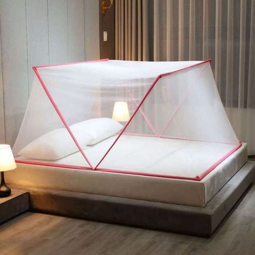 Moustiquaire Pliable Et Démontable Pour Adulte 1plce-rose
