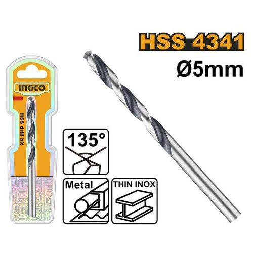 Ingco FORET A METAUX 4341HSS 5MM / DBT1200504 JN