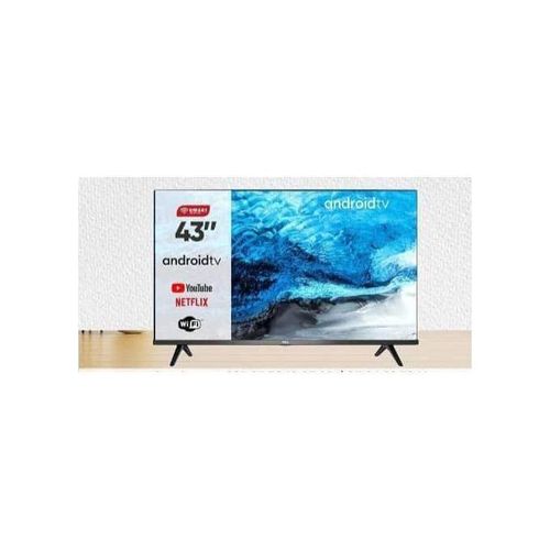 TV LED 43 Pouces, Décodeur Intégré, WIFI, Android + Support Mural Offert, 24 Mois De Garantie.