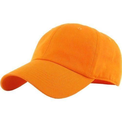 Casquette de Baseball Unisexe - Style Ajustable Minimaliste - Orange