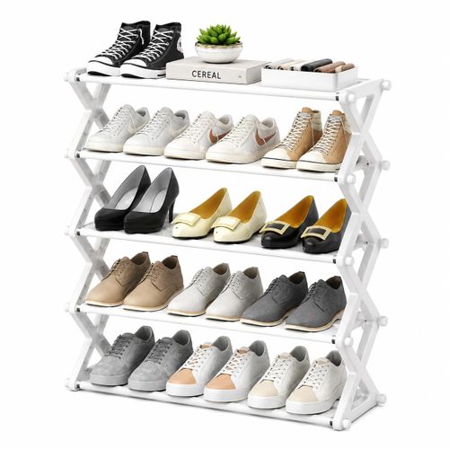 Étagère à chaussures 5 niveaux – Porte-chaussures compact