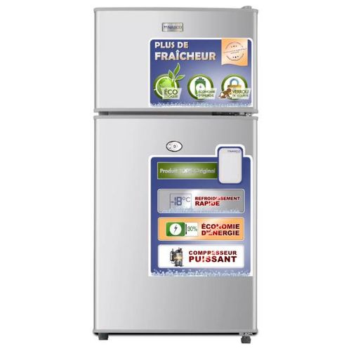 NASCO REFRIGERATEUR DEUX PORTES 74 LT - KNASF2-104