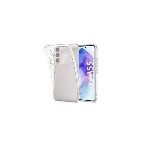 Coque Transparent Compatible Pour Samsung Galaxy A55 Avec Antichoc - Transparent