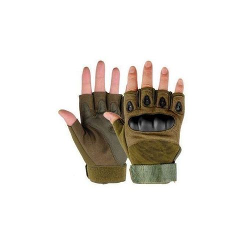 Gants Tactiques Pour Motard Et Muscu - Vert GH