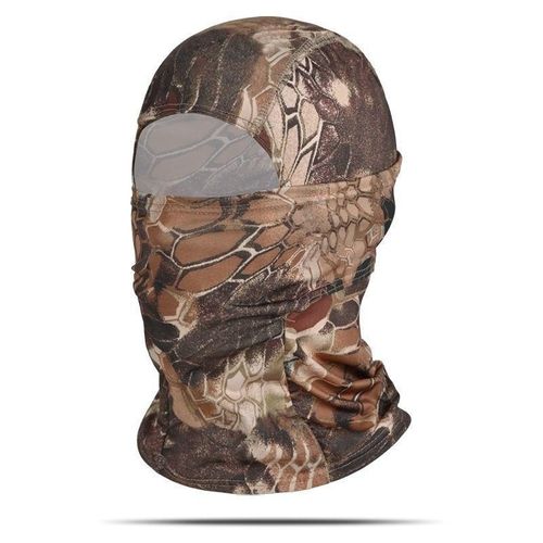 cagoule masque visière en fibre glacée Treillis CT6