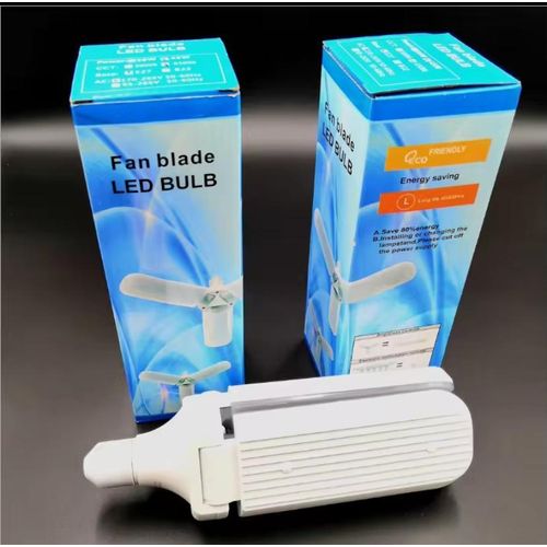 Ampoule LED 45W à 3 Panneaux Pliables E27 – Éclairage Haute Luminosité