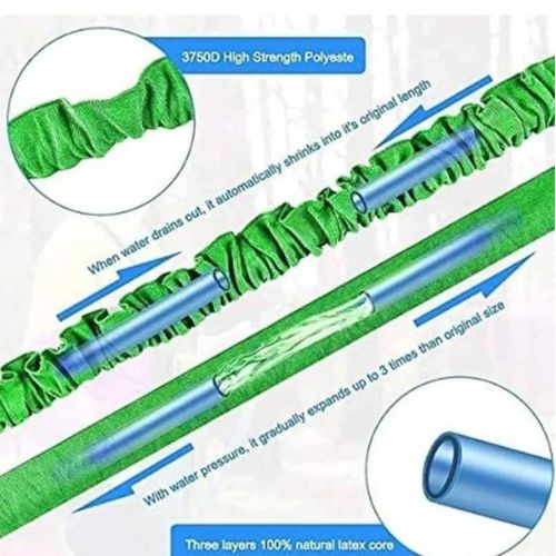 Tuyau d'arrosage extensible 60M/200FT