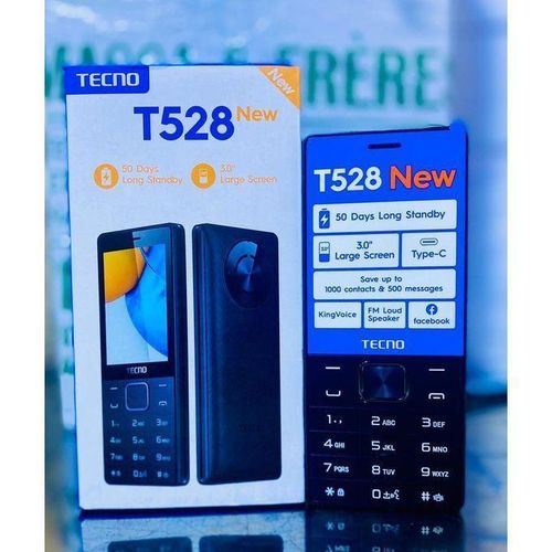 Tecno T528 -Téléphone -2.8 Pouces -3Mpx -16MB ROM/8MB RAM -Dual Sim O
