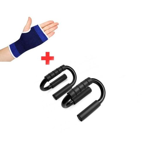 Push Up Stand Barre Pour Pompe + Paire De Gants