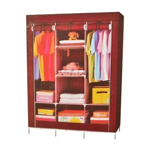 Armoire Penderie Mobile 3 BATTANT