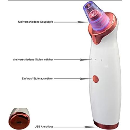 Machine De Nettoyage Degraissage Visage Beauty Skin Care WMZ0801 - Blanc