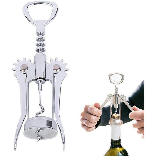 Décapsuleur tire-bouchon pour vin rouge et bière