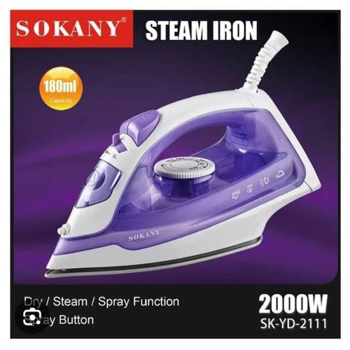 Fer à Repasser à Sec 1000W – Semelle Antiadhésive – R.1260