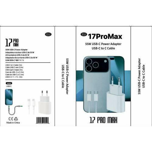 Chargeur Rapide Compatible Avec IPHONE 17, 17 air, 17 pro, 17 pro max