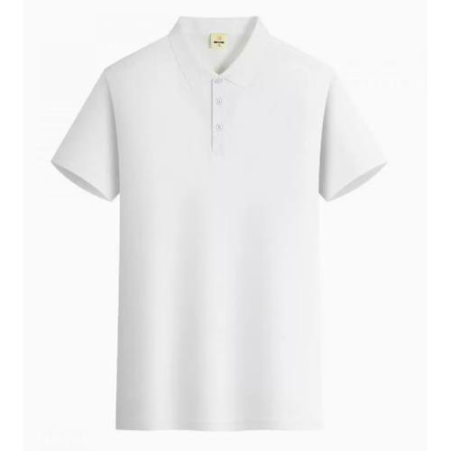 T-shirt col piqué manches courtes
