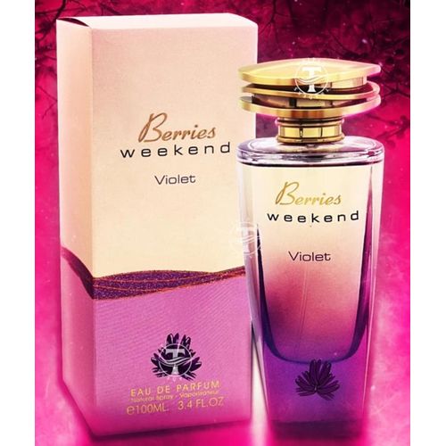 BEERIES WEEKEND VIOLET Eau de parfum intense Femme bonne senteur et bon sillage note excellente
