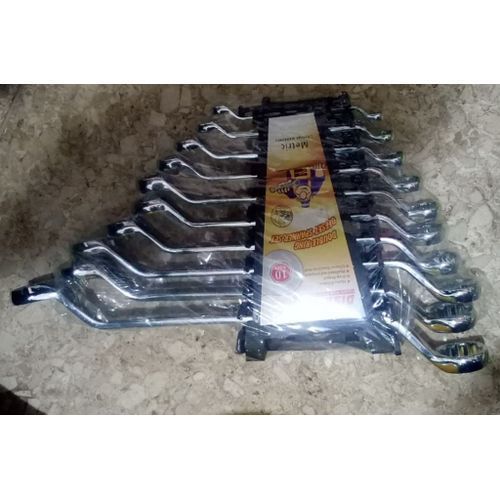 Lot De 10 Clés Mécanique Plates-chrome