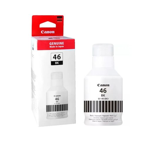 Bouteille d'encre GI46 - GI-46 - Noir - Pour Maxify GX6040 - GX3040 - GX7040 - GX4040 - GX5040 - GX5540