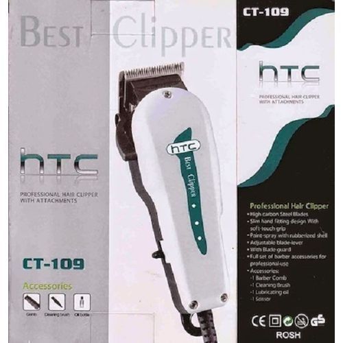 CT-109 - Tondeuse à Cheveux Professionnelle - Blanc