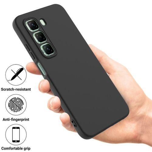 Coque Silicone Compatible Pour Infinix Hot 50 5G - Noir